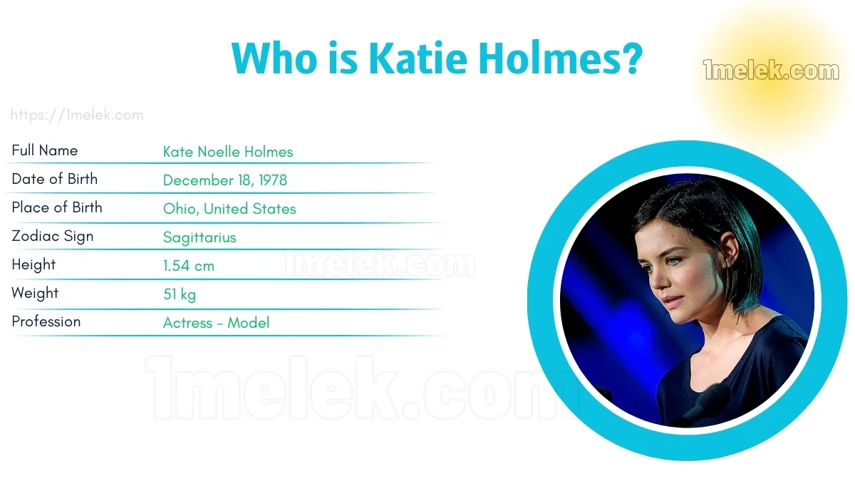 katie holmes what is her weight height where is she from how old is she who is her boyfriend