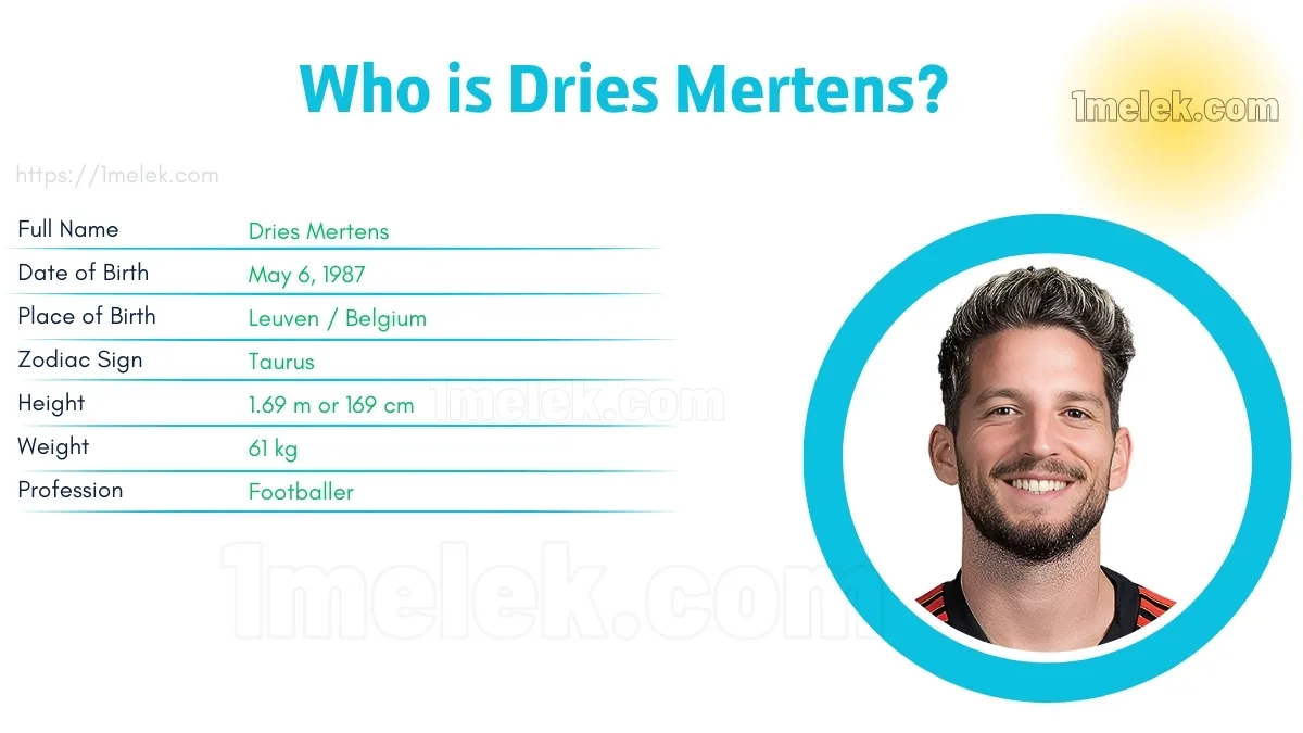 dries mertens height weight age spouse and biography