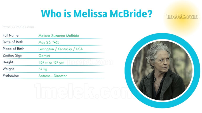 melissa mcbride height weight age spouse and biography