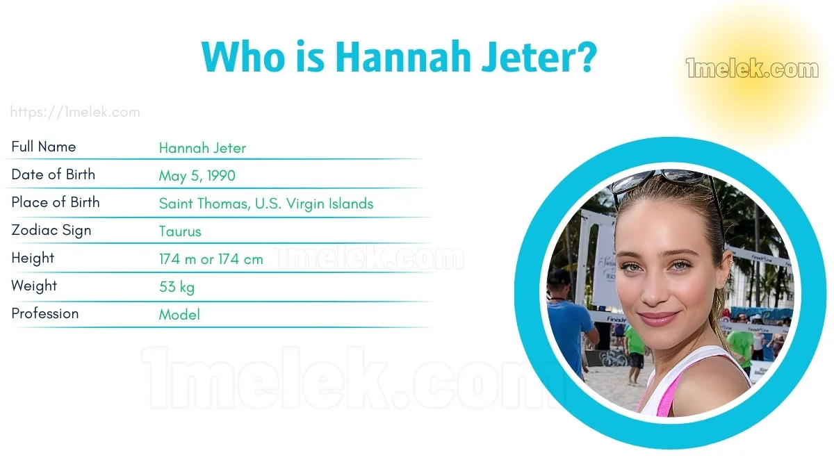 Hannah jeter height weight age spouse and biography Kopyası