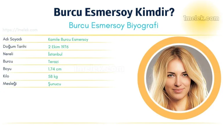 burcu esmersoy kac kilo boyu kac nereli kac yasinda esi kimdir