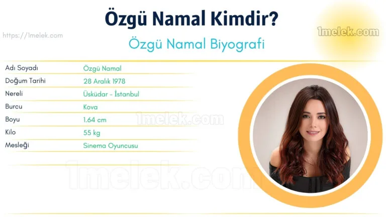 ozgu namal kac kilo boyu kac nereli kac yasinda esi kimdir