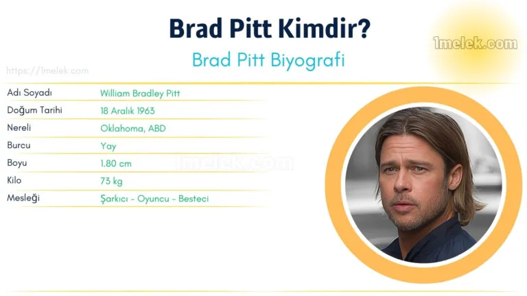 brad pitt kac kilo boyu kac nereli kac yasinda esi kimdir