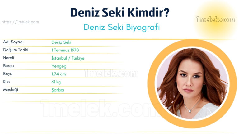 deniz seki kac kilo boyu kac nereli kac yasinda esi kimdir