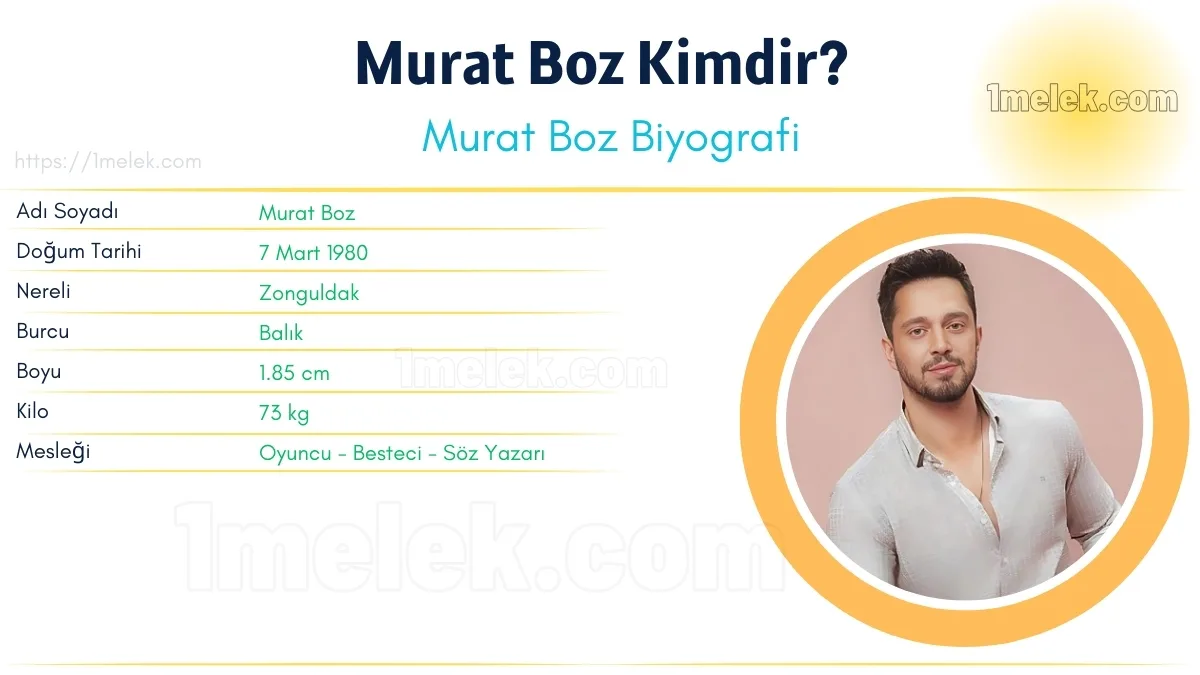 Murat Boz Boyu, Kilosu, Yaşı, Biyografisi