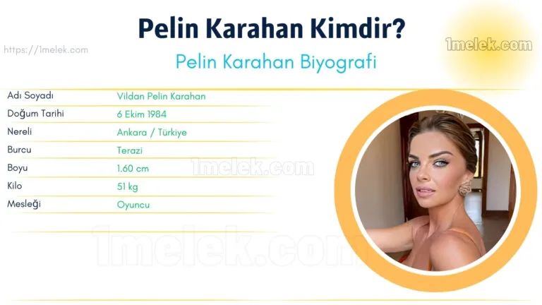 pelin karahan kac kilo boyu kac nereli kac yasinda esi kimdir