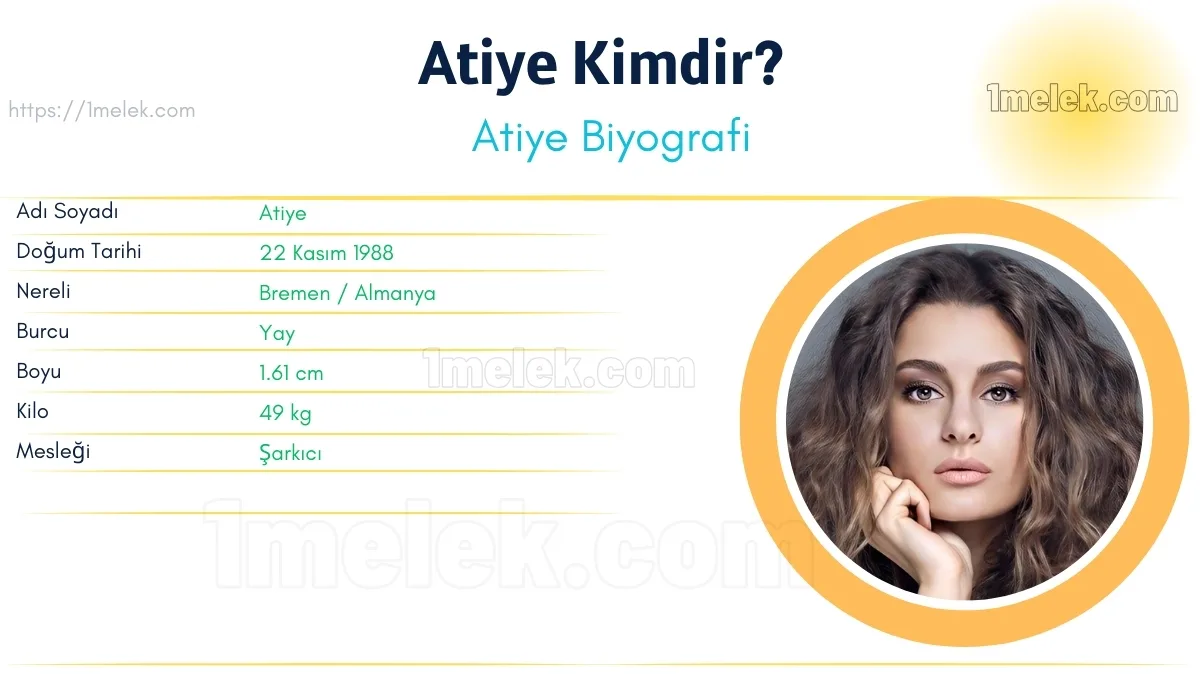 Atiye Boyu, Kilosu, Yaşı, Biyografisi