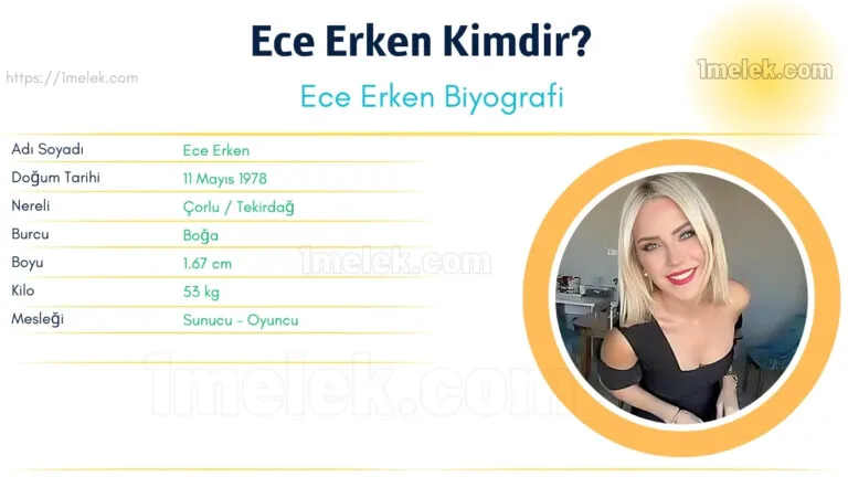 ece erken kac kilo boyu kac nereli kac yasinda esi kimdir