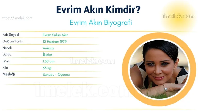 evrim akin kac kilo boyu kac nereli kac yasinda esi kimdir