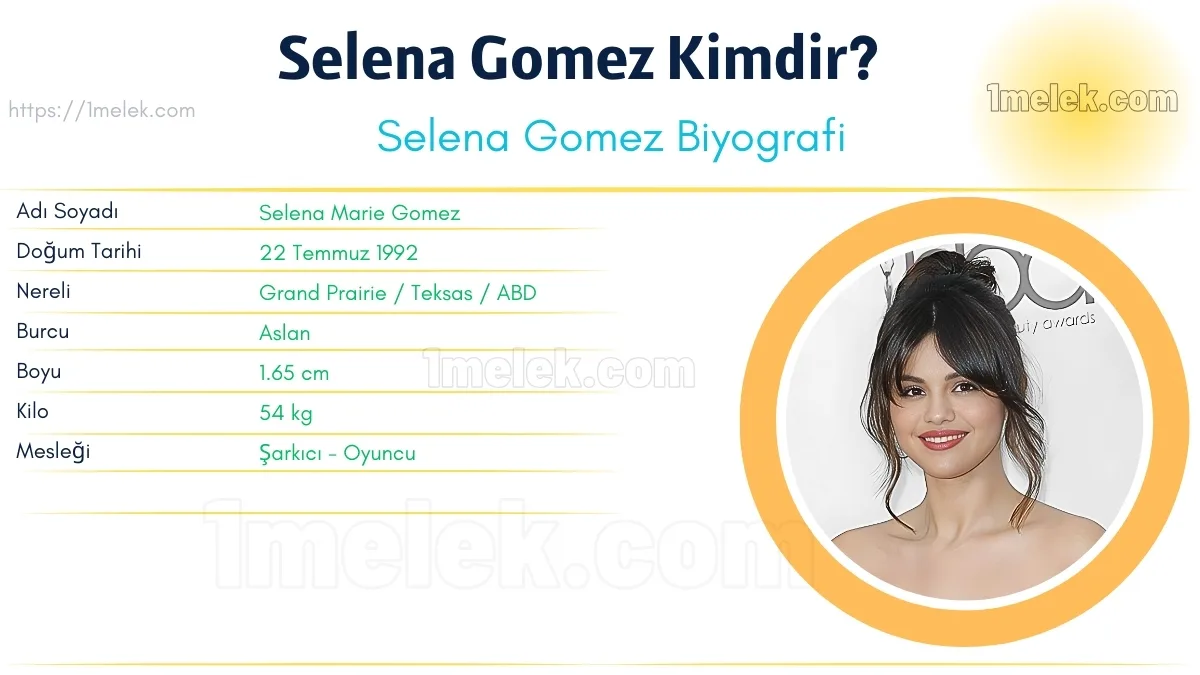 Selena Gomez Boyu, Kilosu, Yaşı, Biyografisi