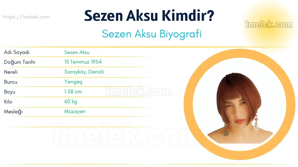 Sezen Aksu Boyu, Kilosu, Yaşı, Biyografisi