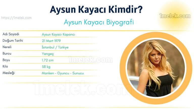 aysun kayaci kac kilo boyu kac nereli kac yasinda esi kimdir