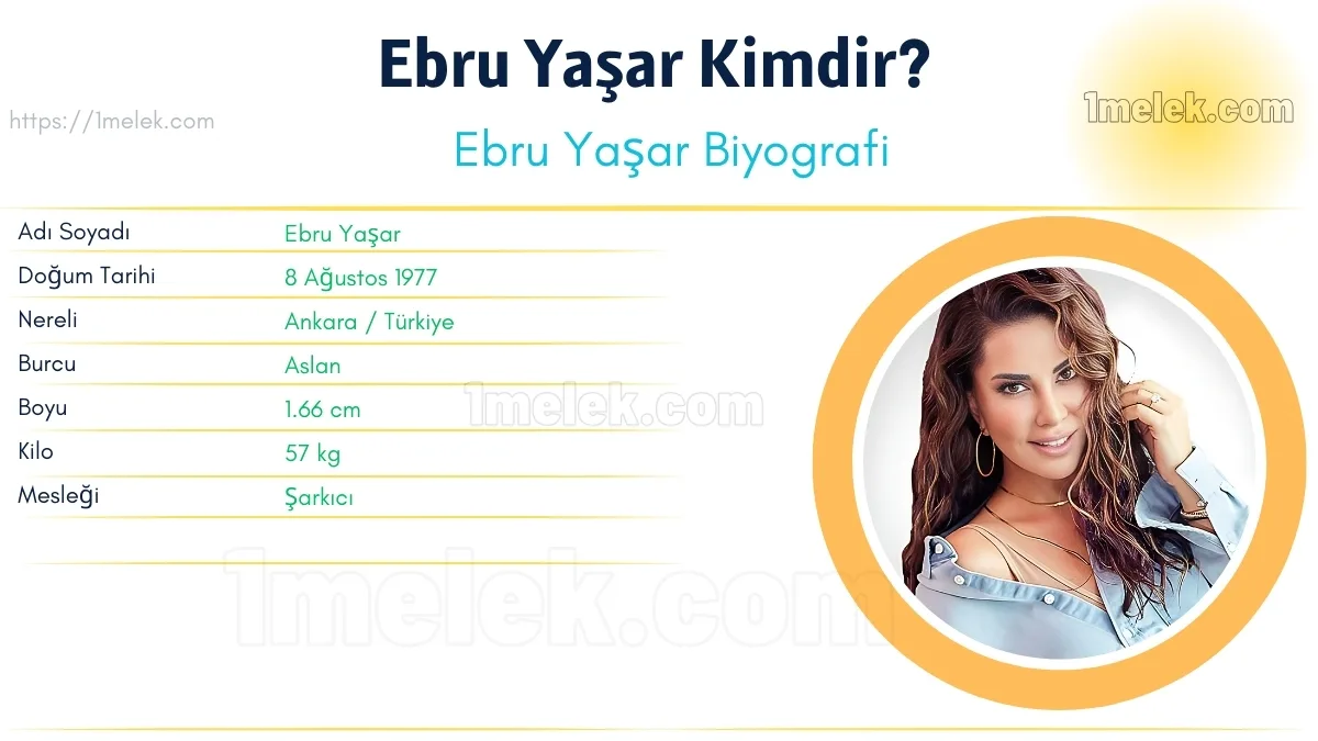 Ebru Yaşar  – Kaç Kilo, Boyu Kaç, Nereli, Kaç Yaşında, Kimdir ?
