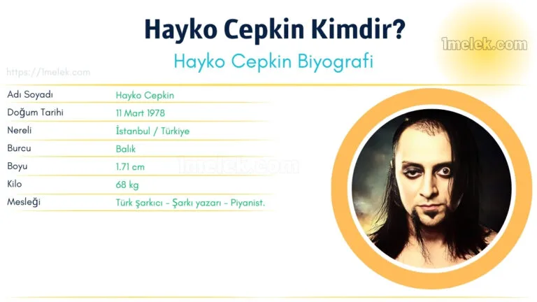 hayko cepkin kilo boyu kac nereli kac yasinda esi kimdir