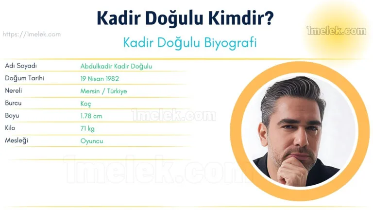 kadir dogulu kilo boyu kac nereli kac yasinda esi kimdir