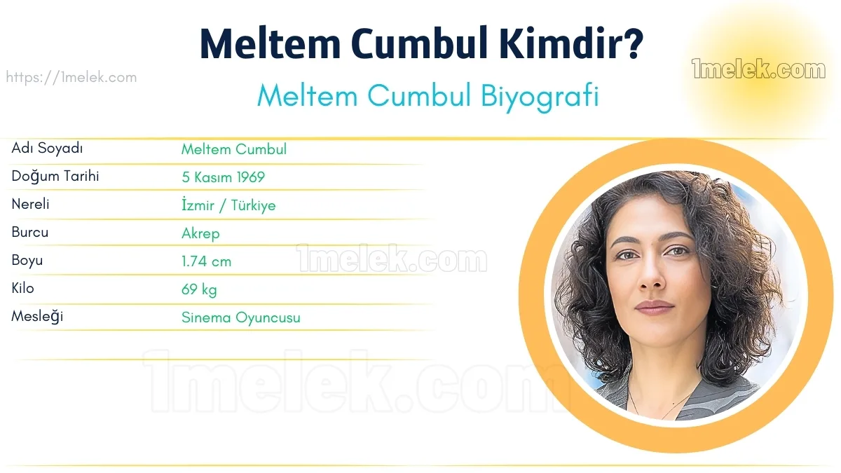 Meltem Cumbul Boyu, Kilosu, Yaşı, Biyografisi