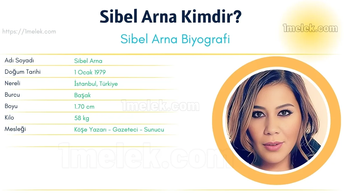 Sibel Arna – Kaç Kilo, Boyu Kaç, Nereli, Kaç Yaşında, Kimdir ?