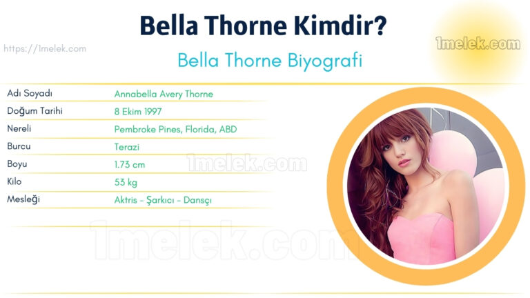 bella thorne kilo boyu kac nereli kac yasinda esi kimdir