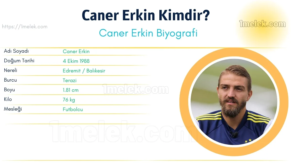 Caner Erkin – Kaç Kilo, Boyu Kaç, Nereli, Kaç Yaşında, Kimdir ?