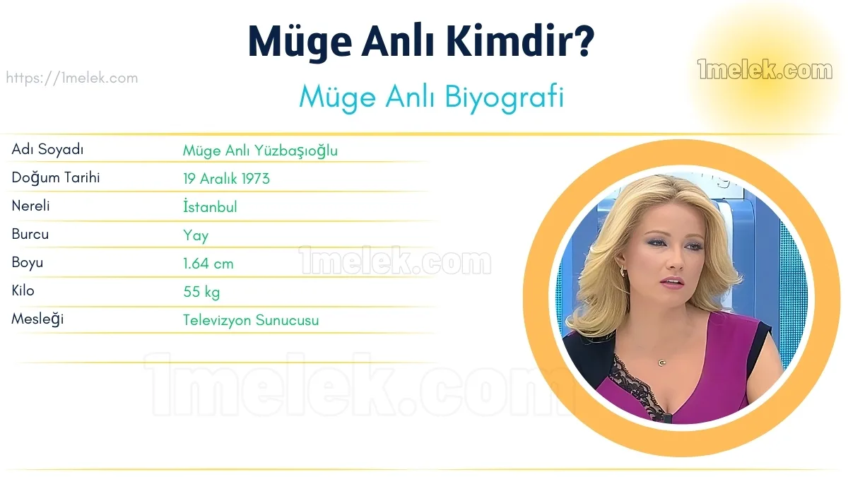 Müge Anlı Boyu, Kilosu, Yaşı, Biyografisi