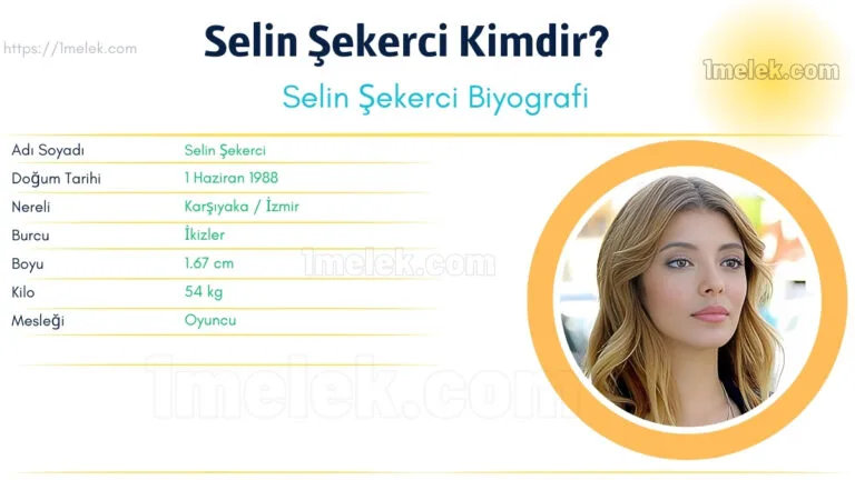 selin sekerci kilo boyu kac nereli kac yasinda esi kimdir
