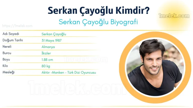 serkan cayoglu kilo boyu kac nereli kac yasinda esi kimdir