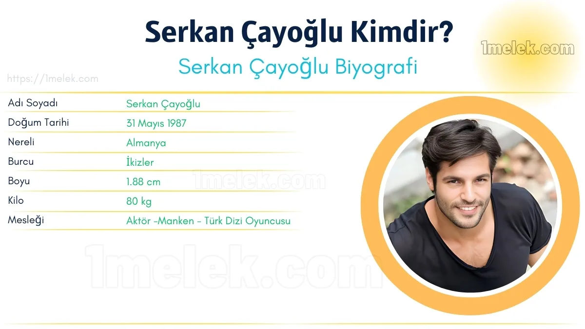 Serkan Çayoğlu – Kaç Kilo, Boyu Kaç, Nereli, Kaç Yaşında, Kimdir ?