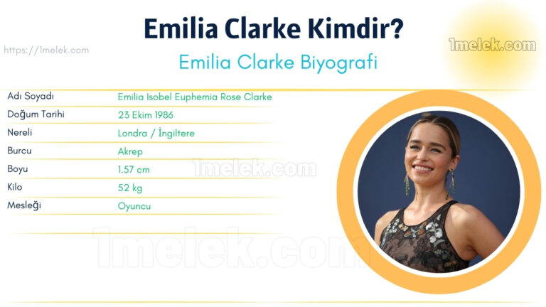 emilia clarke kac kilo boyu kac nereli kac yasinda esi kimdir
