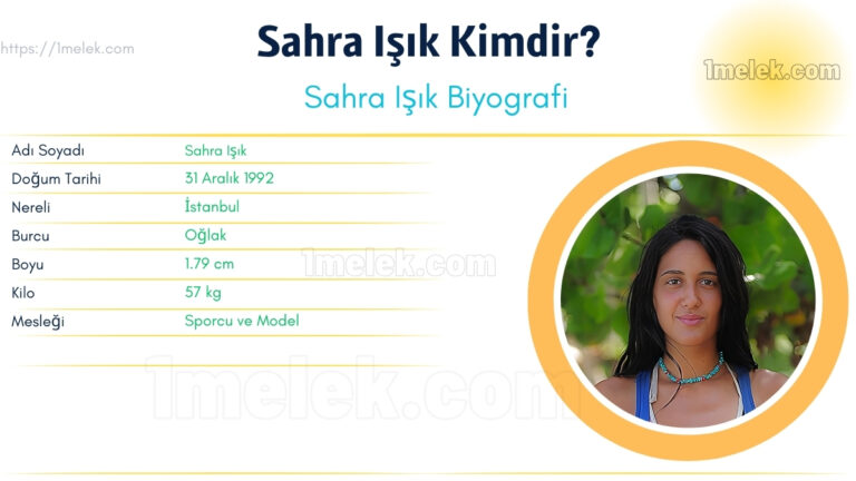 sahra isik kac kilo boyu kac nereli kac yasinda esi kimdir Kopyası