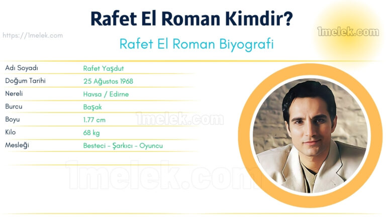 rafet el roman kilo boyu kac nereli kac yasinda esi kimdir