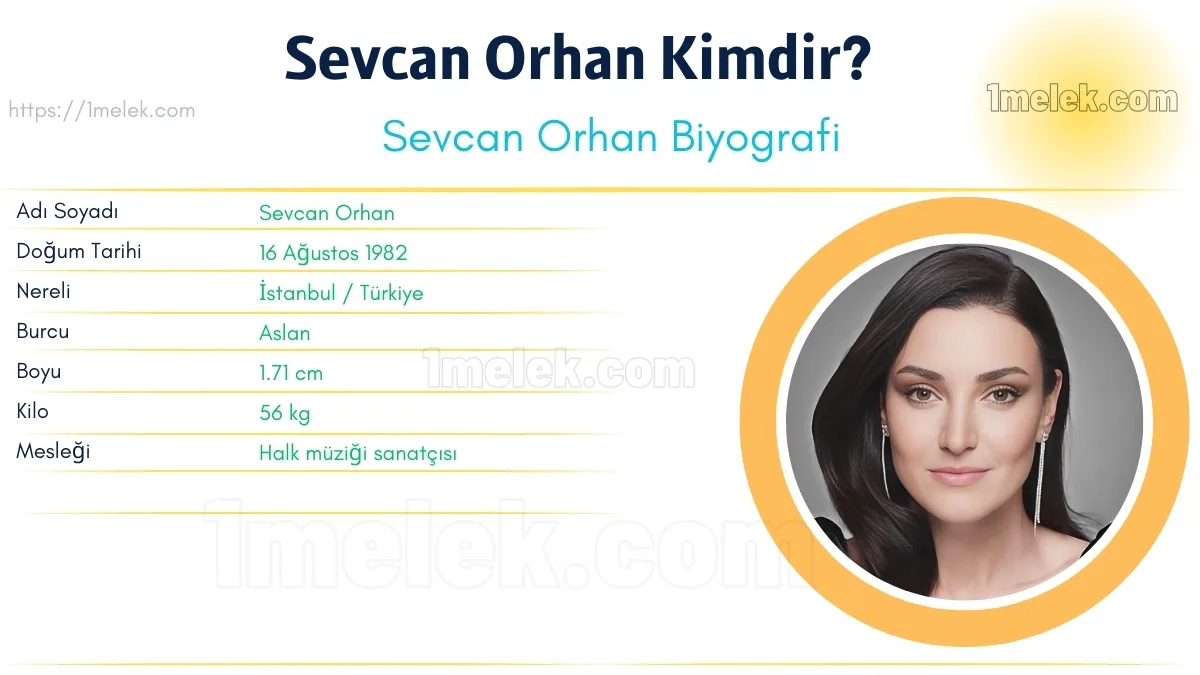 Sevcan Orhan – Kaç Kilo, Boyu Kaç, Nereli, Kaç Yaşında, Kimdir ?