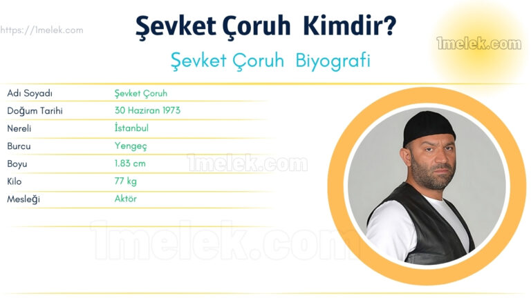 sevket coruh kac kilo boyu kac nereli kac yasinda esi kimdir Kopyası