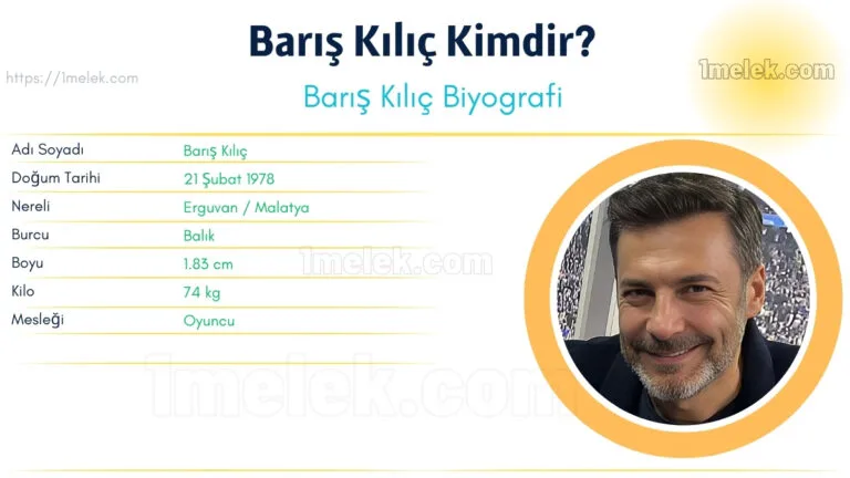baris kilic kac kilo boyu kac nereli kac yasinda esi kimdir