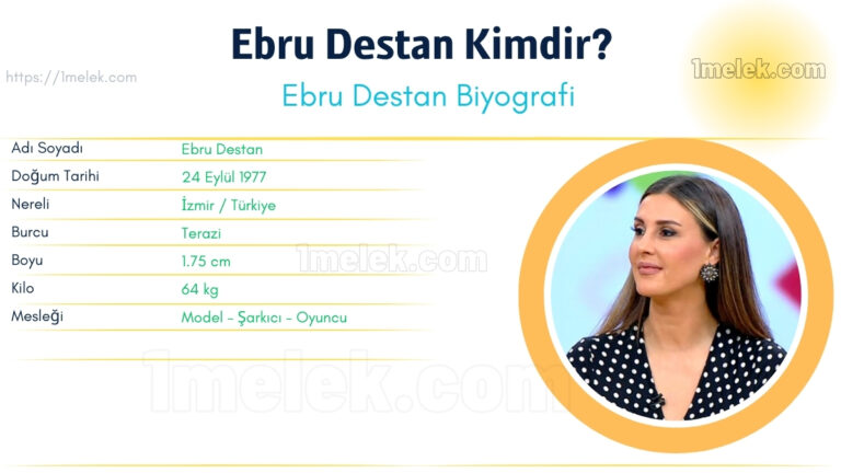 ebru destan kac kilo boyu kac nereli kac yasinda esi kimdir
