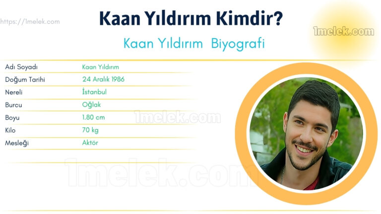 kaan yildirim kac kilo boyu kac nereli kac yasinda esi kimdir Kopyası