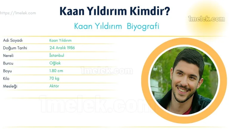 kaan yildirim kac kilo boyu kac nereli kac yasinda esi kimdir Kopyası