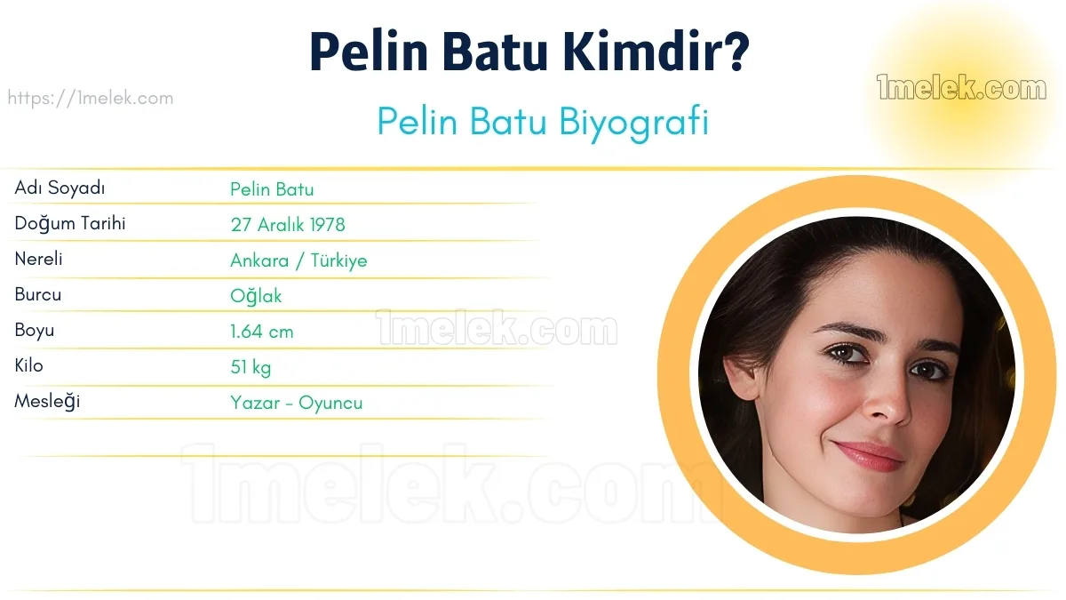 Pelin Batu – Kaç Kilo, Boyu Kaç, Nereli, Kaç Yaşında, Kimdir ?