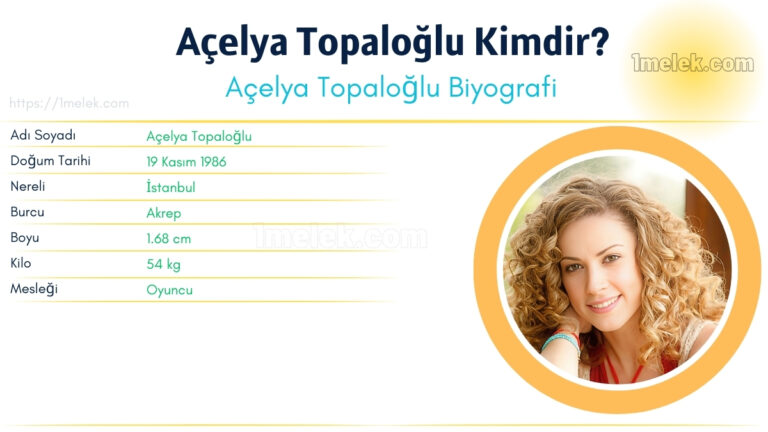 acelya topaloglu kac kilo boyu kac nereli kac yasinda esi kimdir