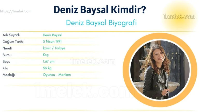 deniz baysal kac kilo boyu kac nereli kac yasinda esi kimdir Kopyası