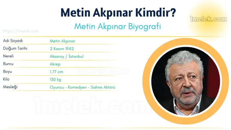 metin akpinar kilo boyu kac nereli kac yasinda esi kimdir