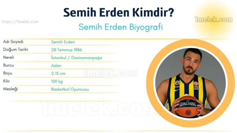 semih erden kac kilo boyu kac nereli kac yasinda esi kimdir