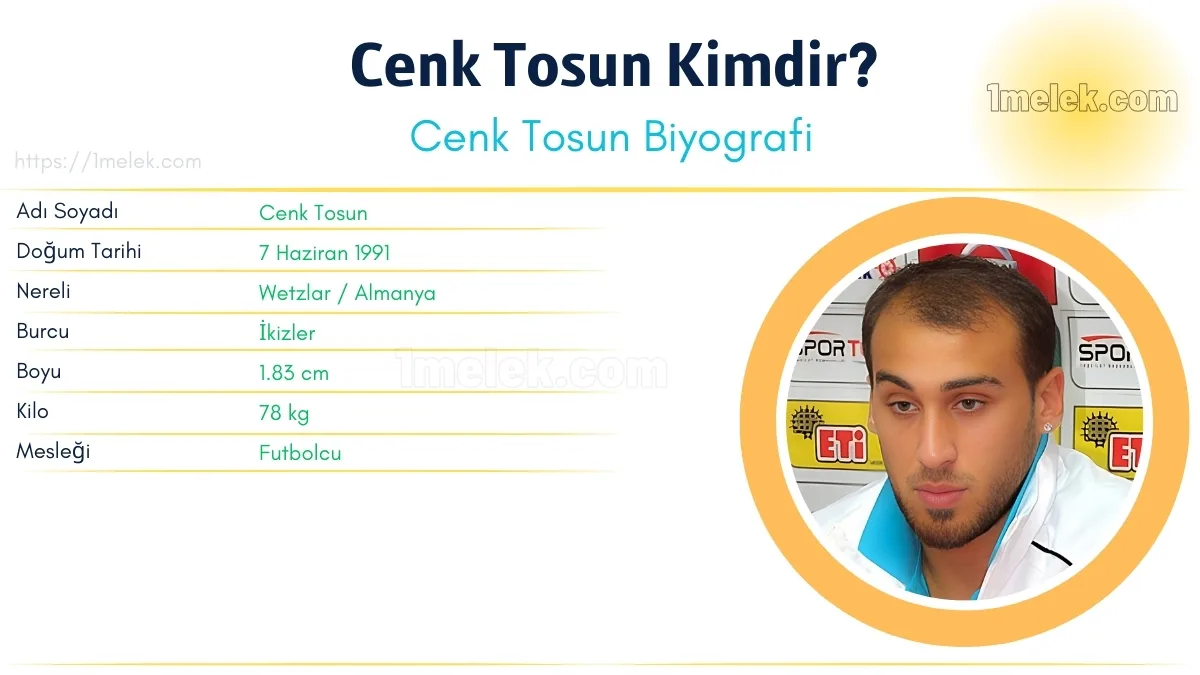 Cenk Tosun – Kaç Kilo, Boyu Kaç, Nereli, Kaç Yaşında, Kimdir ?
