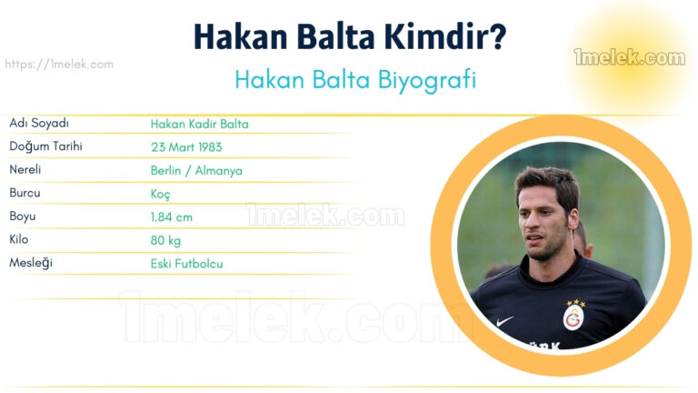 hakan balta kac kilo boyu kac nereli kac yasinda esi kimdir