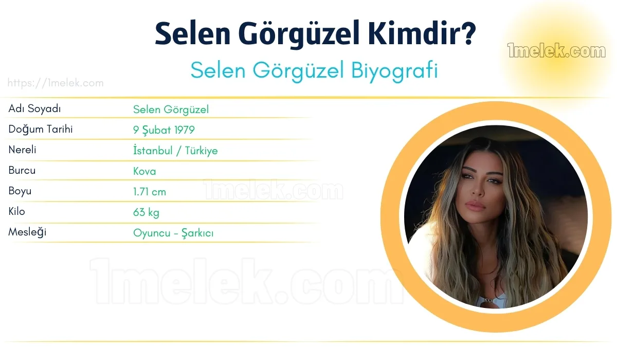 Selen Görgüzel – Kaç Kilo, Boyu Kaç, Nereli, Kaç Yaşında, Kimdir ?