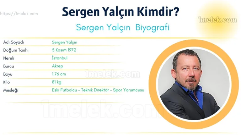 sergen yalcin kac kilo boyu kac nereli kac yasinda esi kimdir Kopyası