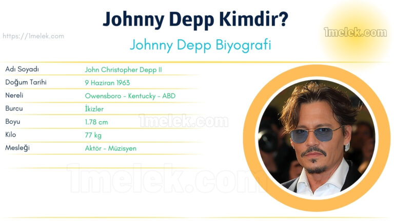 johnny depp kac kilo boyu kac nereli kac yasinda esi kimdir