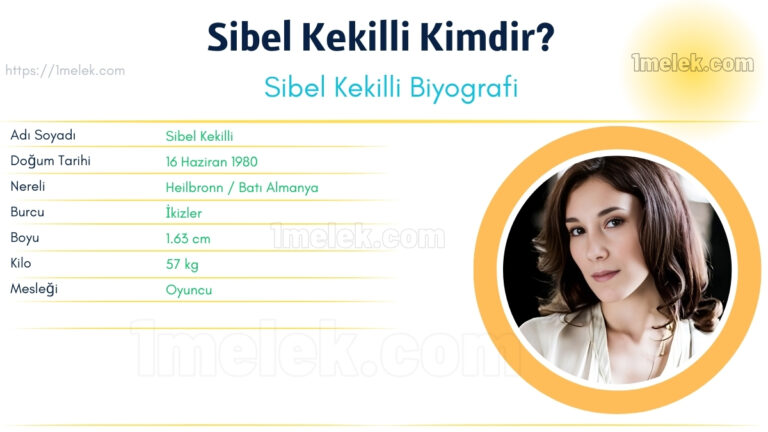 sibel kekili kilo boyu kac nereli kac yasinda esi kimdir