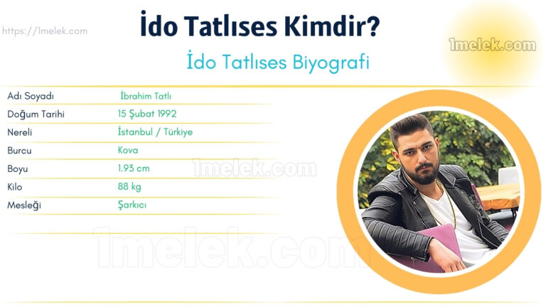 ido tatlises kac kilo boyu kac nereli kac yasinda esi kimdir