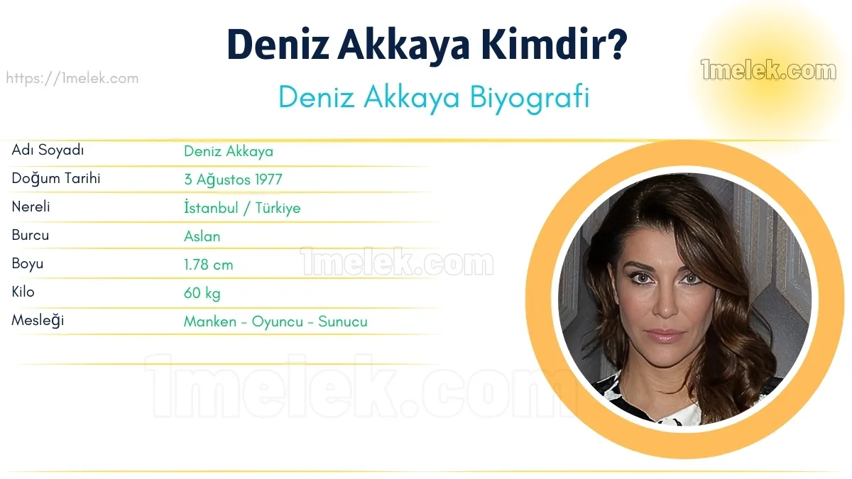 Deniz Akkaya Boyu, Kilosu, Yaşı, Biyografisi