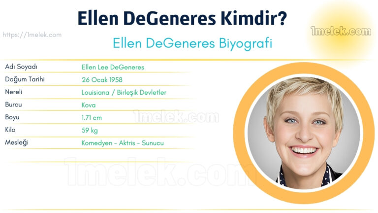 ellen degeneres kac kilo boyu kac nereli kac yasinda esi kimdir
